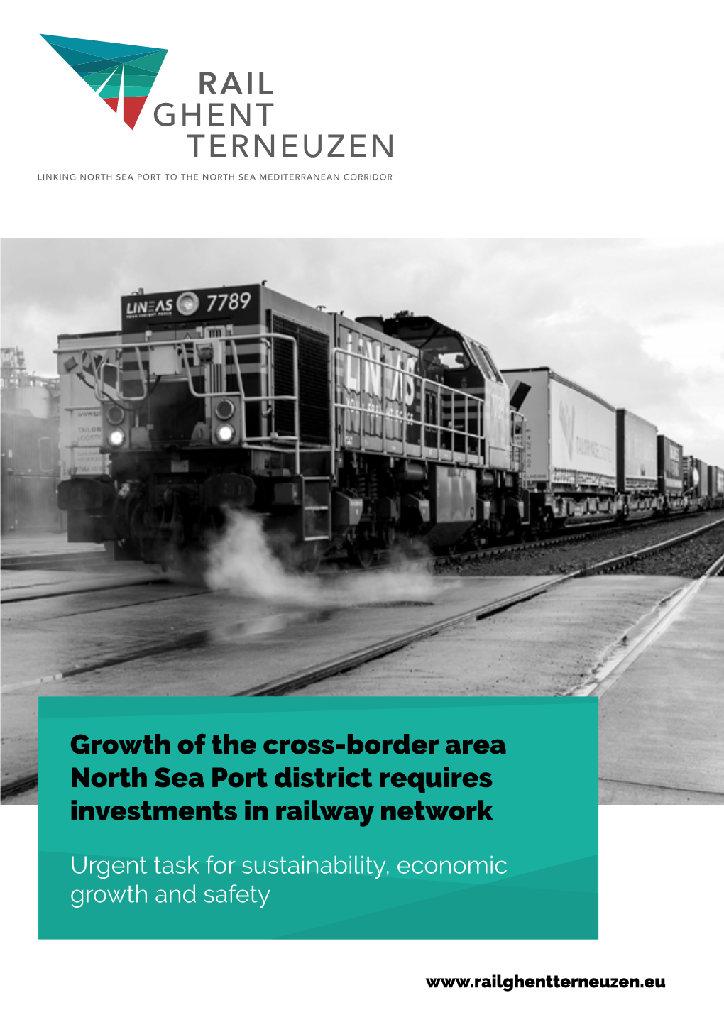 Growth of the Cross-Border Area North Sea Port District Requires Investments in Railway Network
