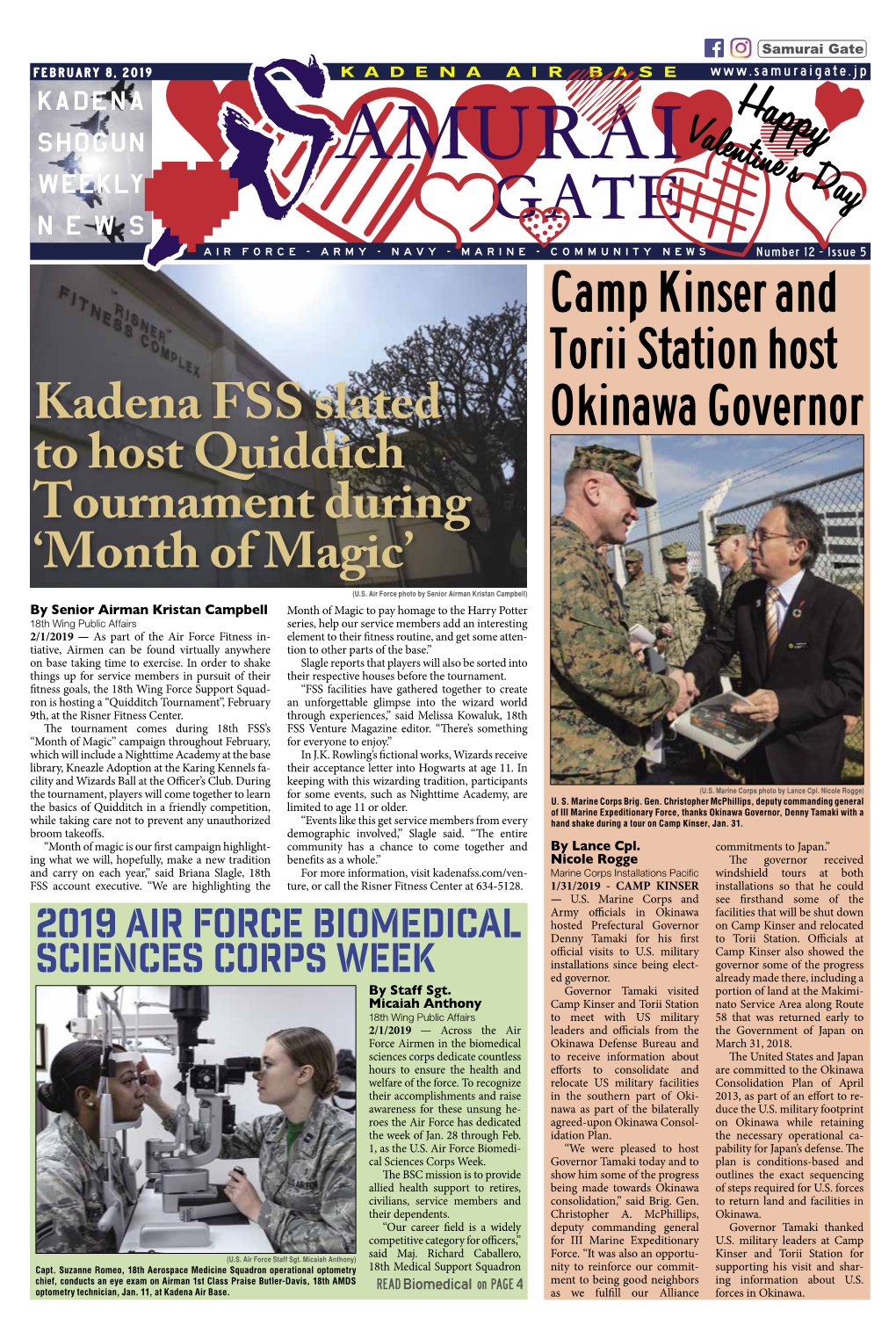 Camp Kinser and Torii Station Host Okinawa Governor