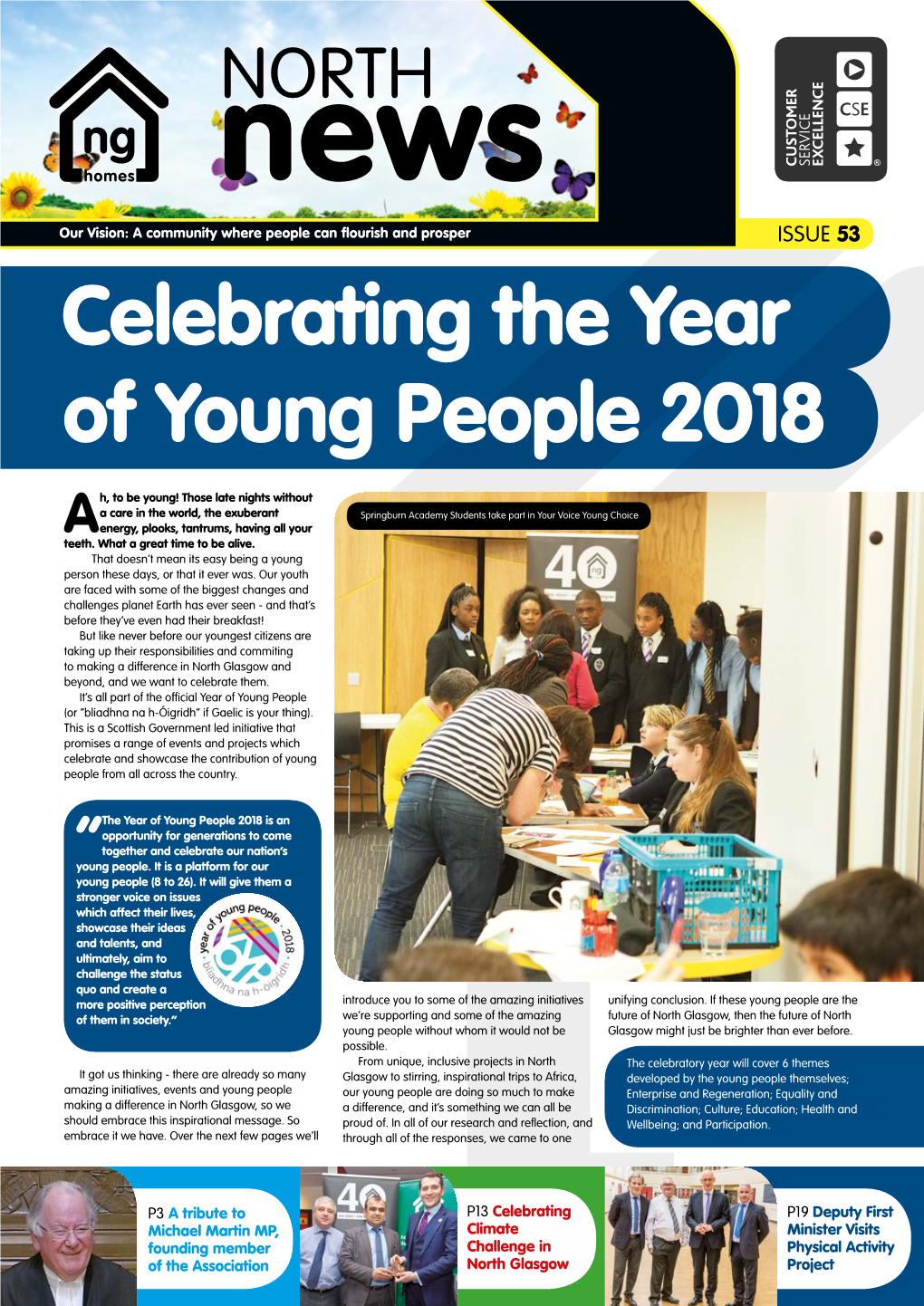 ISSUE 53 Celebrating the Year of Young People 2018