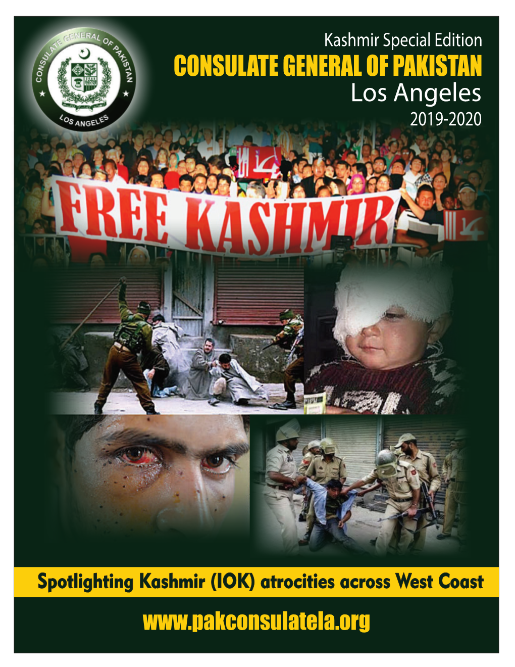 Consulate General of Pakistan Los Angeles Kashmir Special Edition