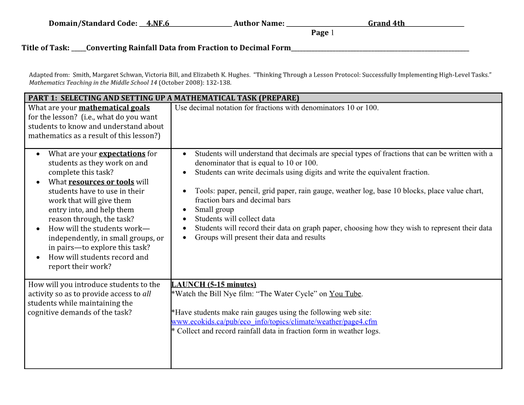 Thinking Through a Lesson Protocol (TTLP) Template s31