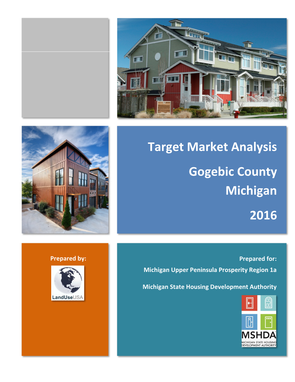 Target Market Analysis Gogebic County Michigan 2016