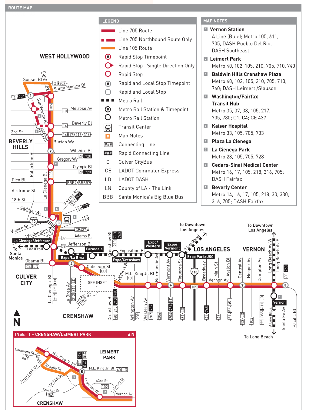 Line 105/705 (06/21/20) -- Metro Local