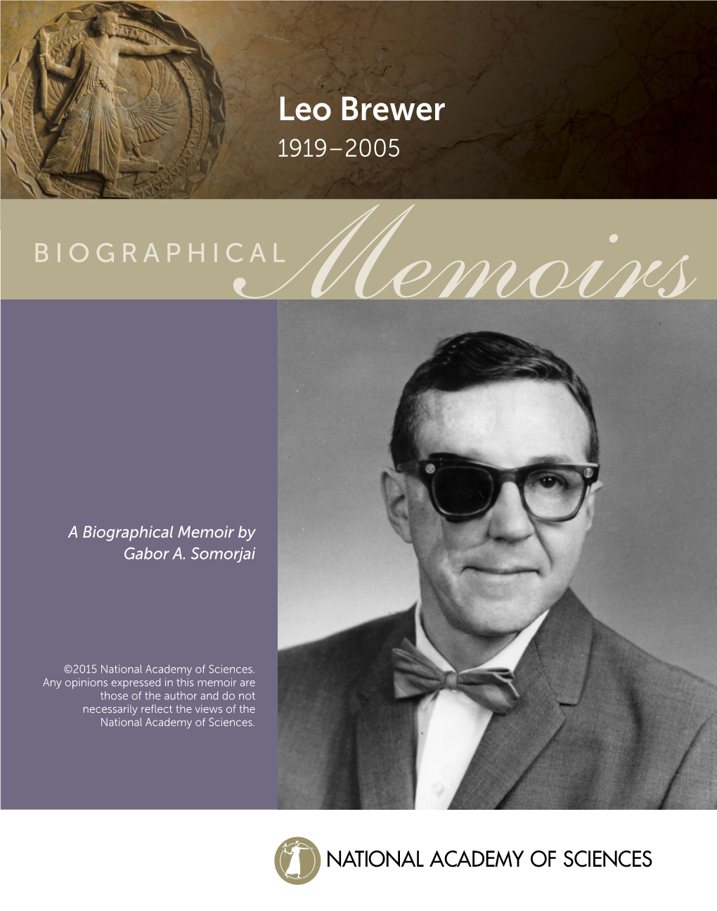 Leo Brewer 1919–2005