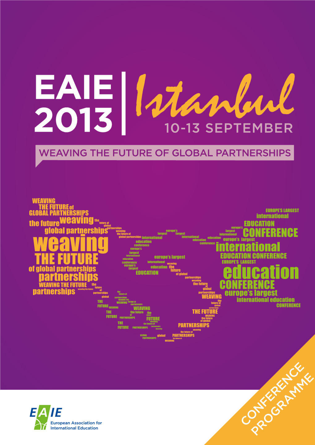 Conference Programme EAIE ISTANBUL 2013 02 Welcome
