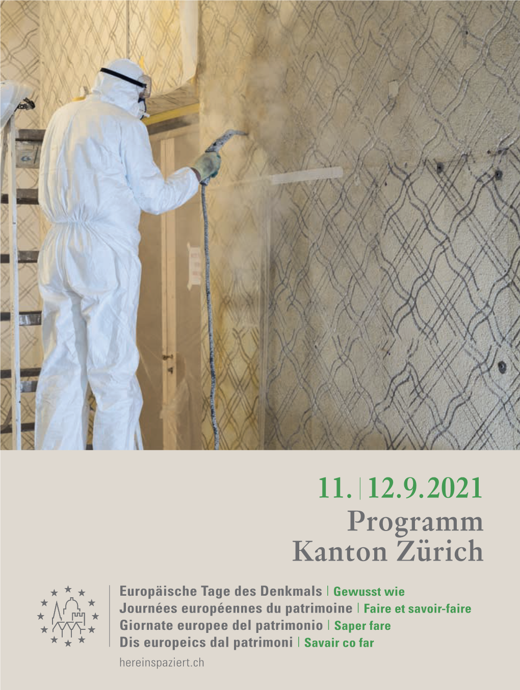 Denkmaltage 2021, Programm Kanton Zürich