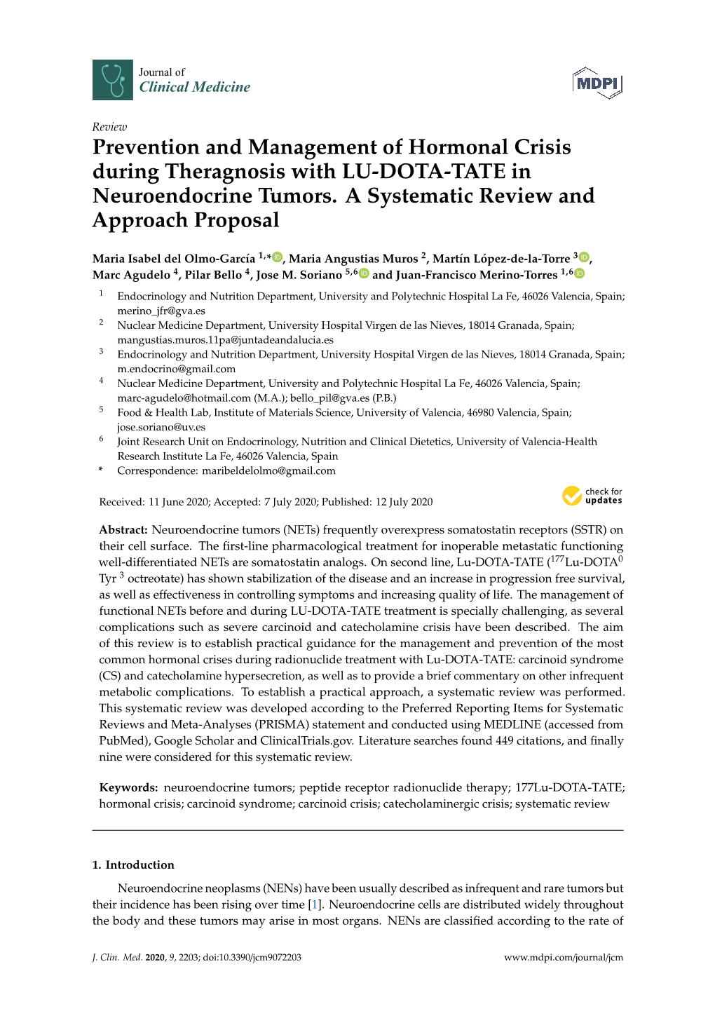 Prevention and Management of Hormonal Crisis During Theragnosis with LU-DOTA-TATE in Neuroendocrine Tumors