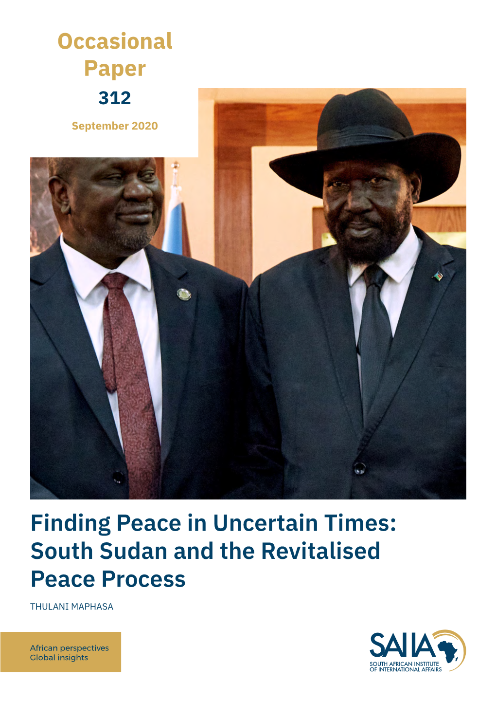 South Sudan and the Revitalised Peace Process