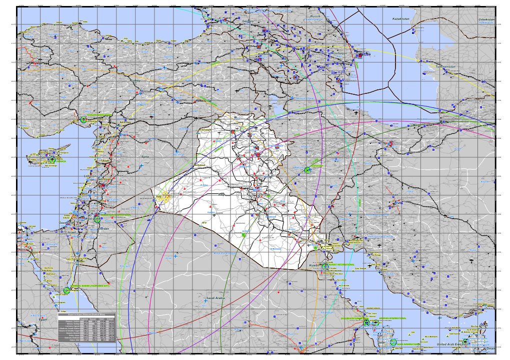 Iran Iraq Turkey Saudi Arabia Syria Egypt Azerbaijan Turkmenistan