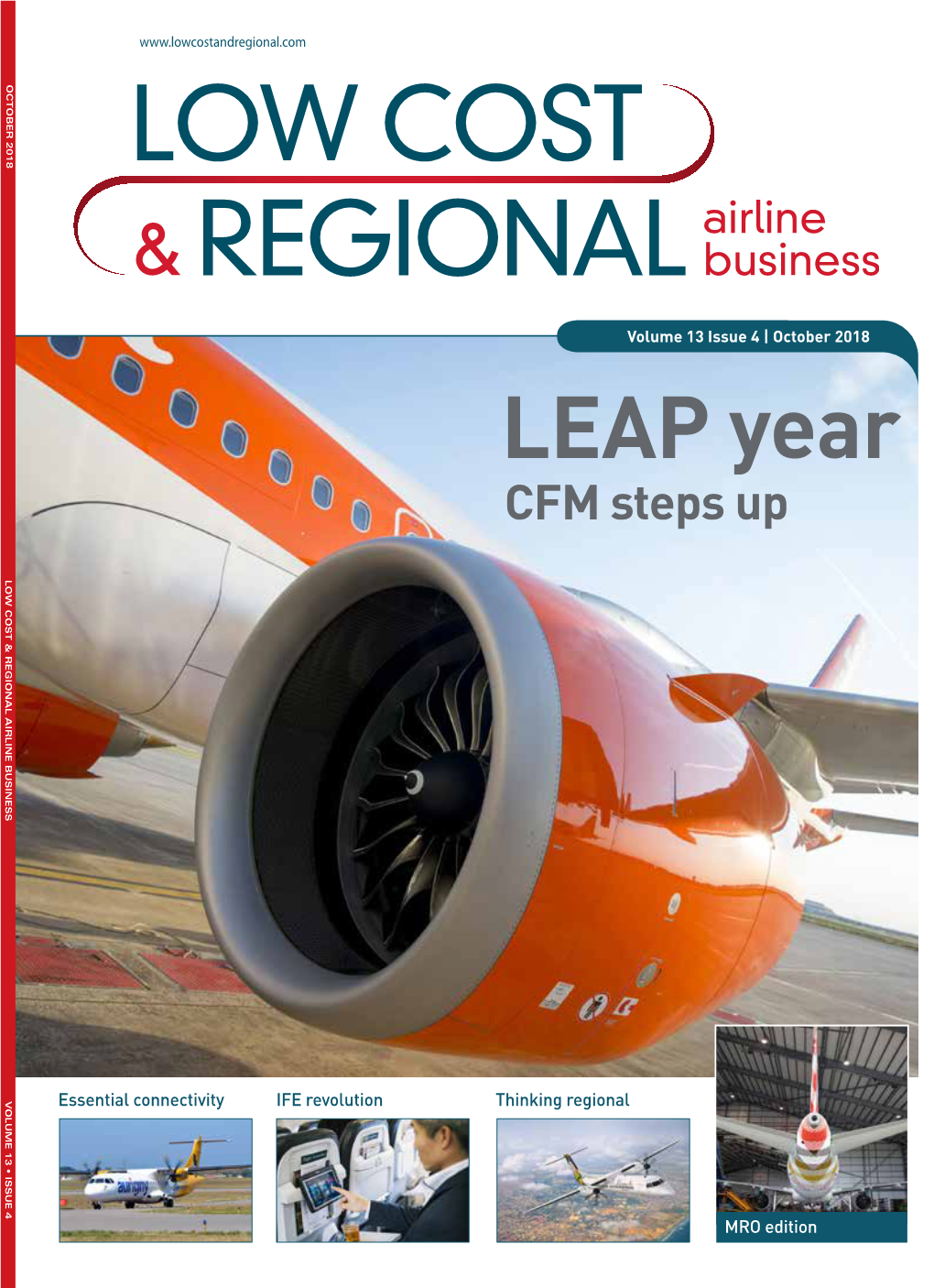 LEAP Year CFM Steps up LOW COST & REGIONAL AIRLINE BUSINESS