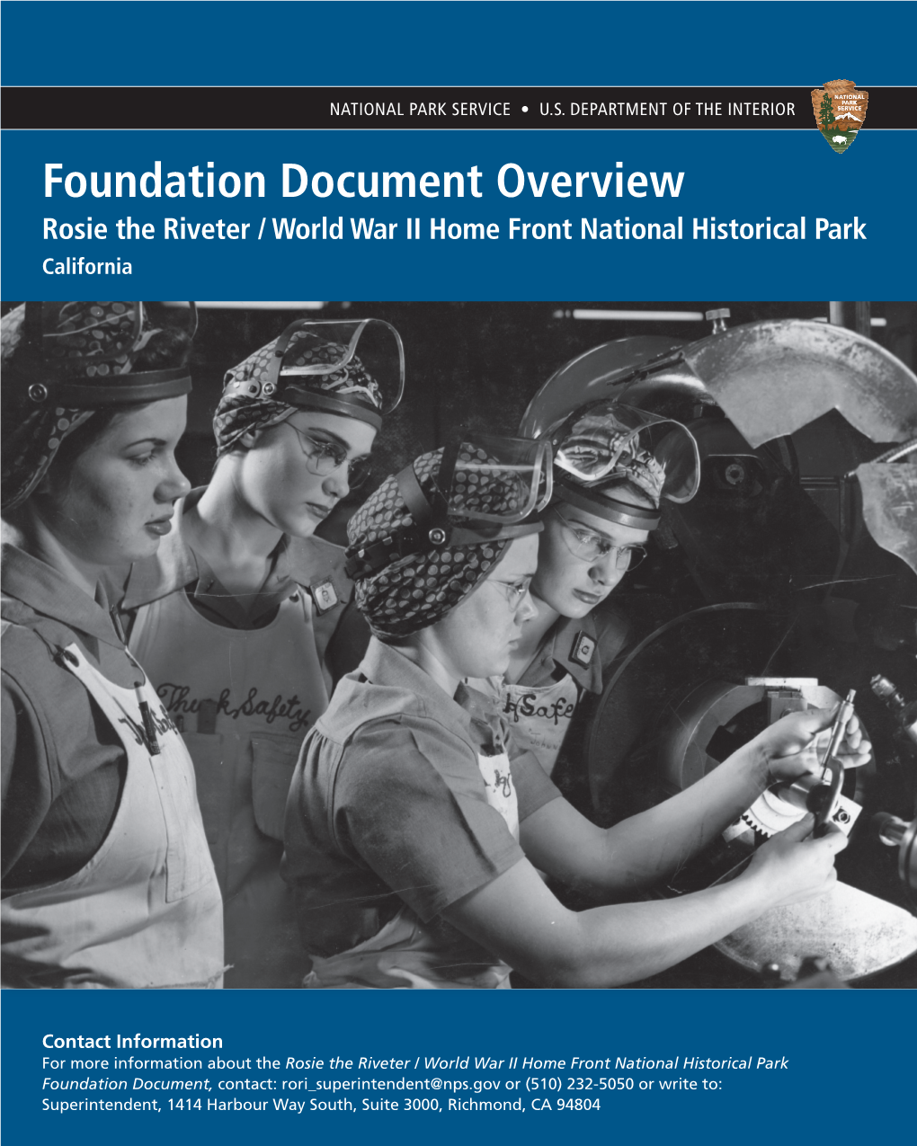 Foundation Document Overview, Rosie the Riveter/World War II