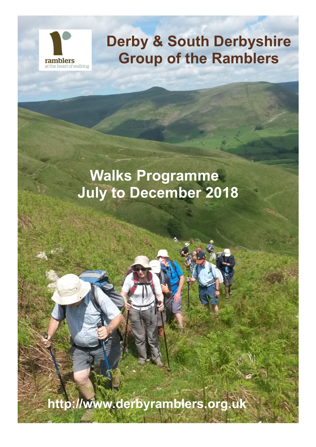 Derby & South Derbyshire Group of the Ramblers Walks Programme