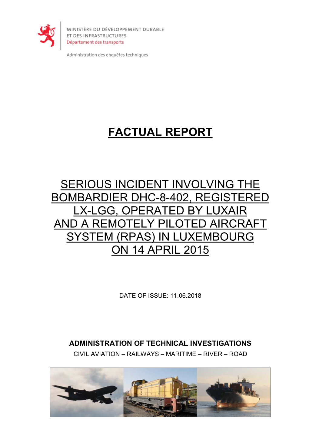 Safety Investigation Report Content