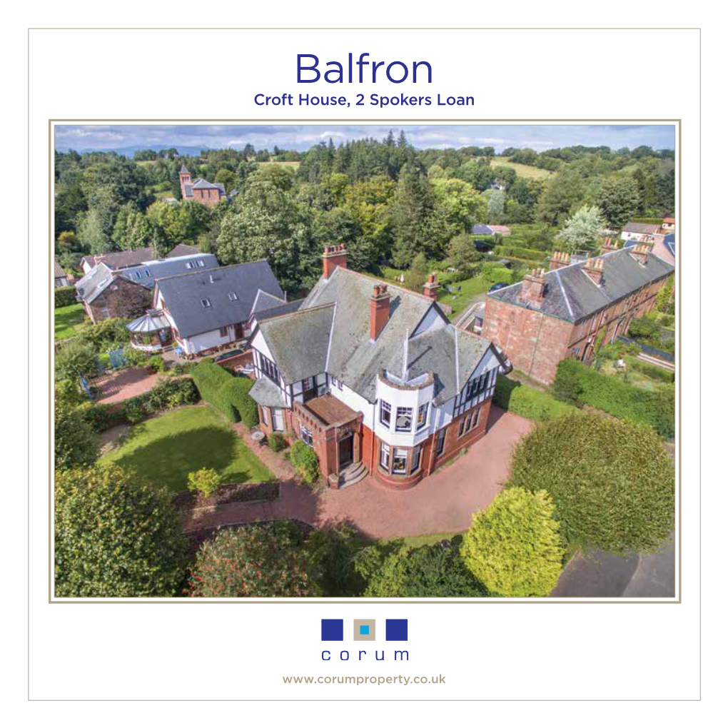 Balfron Croft House, 2 Spokers Loan