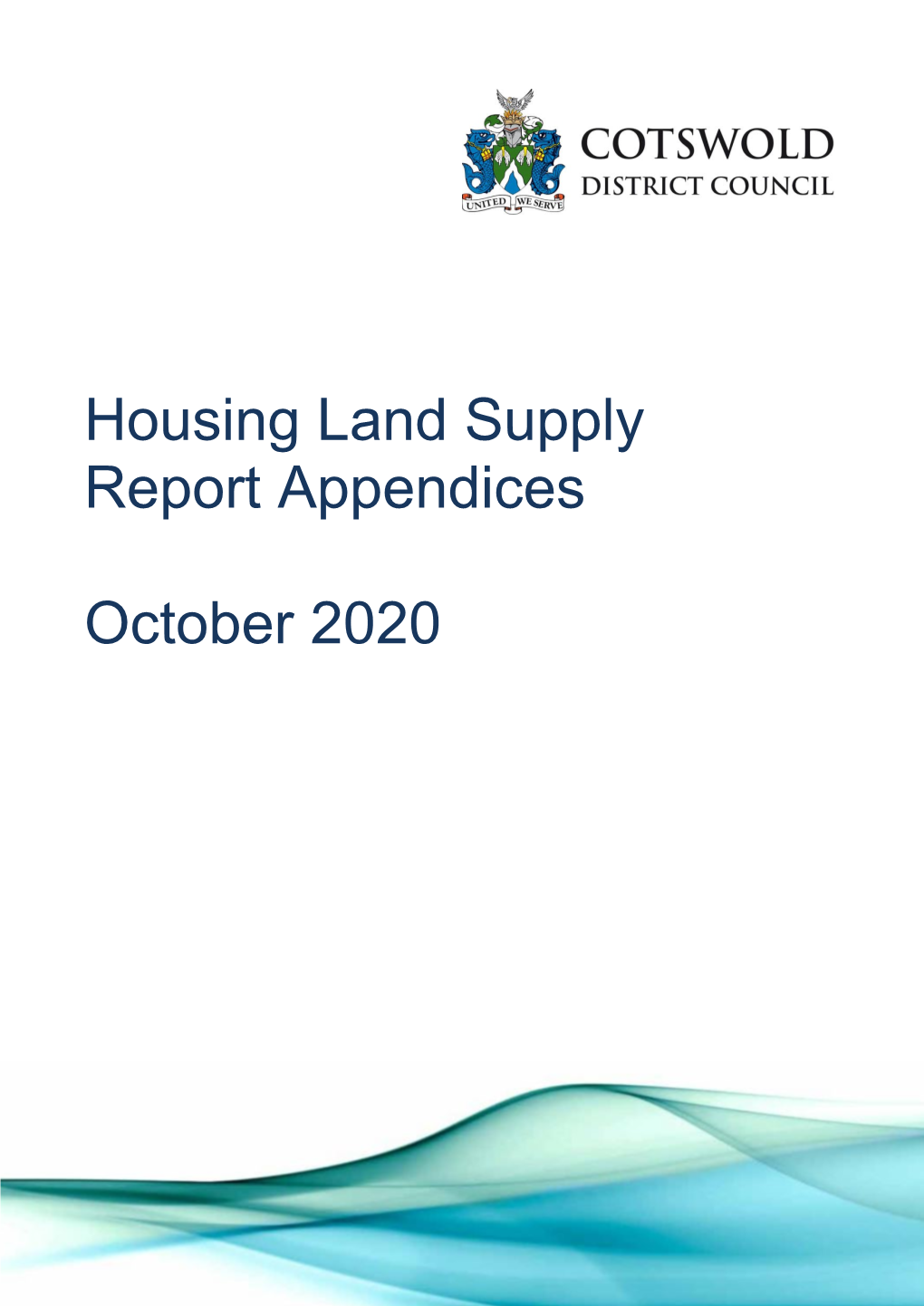 1206 Housing Land Supply Report (October 2020)