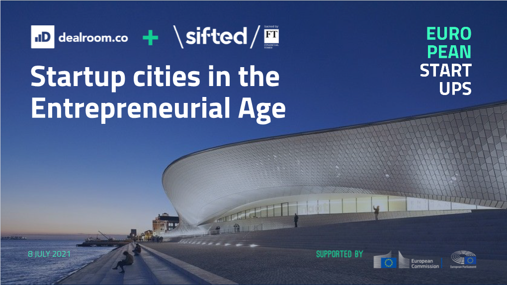 Startup Cities in the Entrepreneurial Age