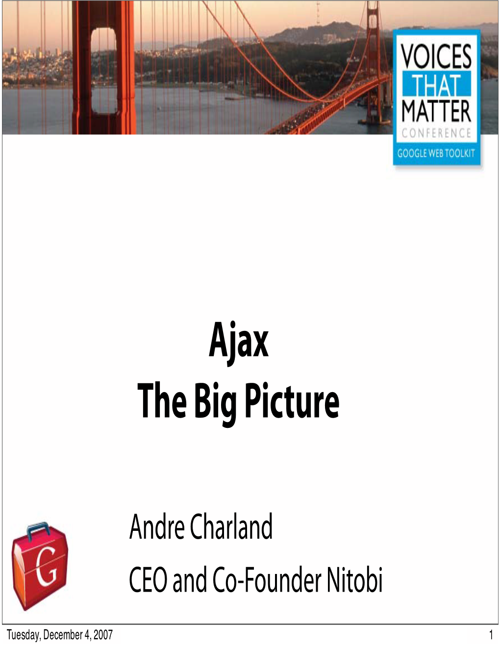 Ajax the Big Picture