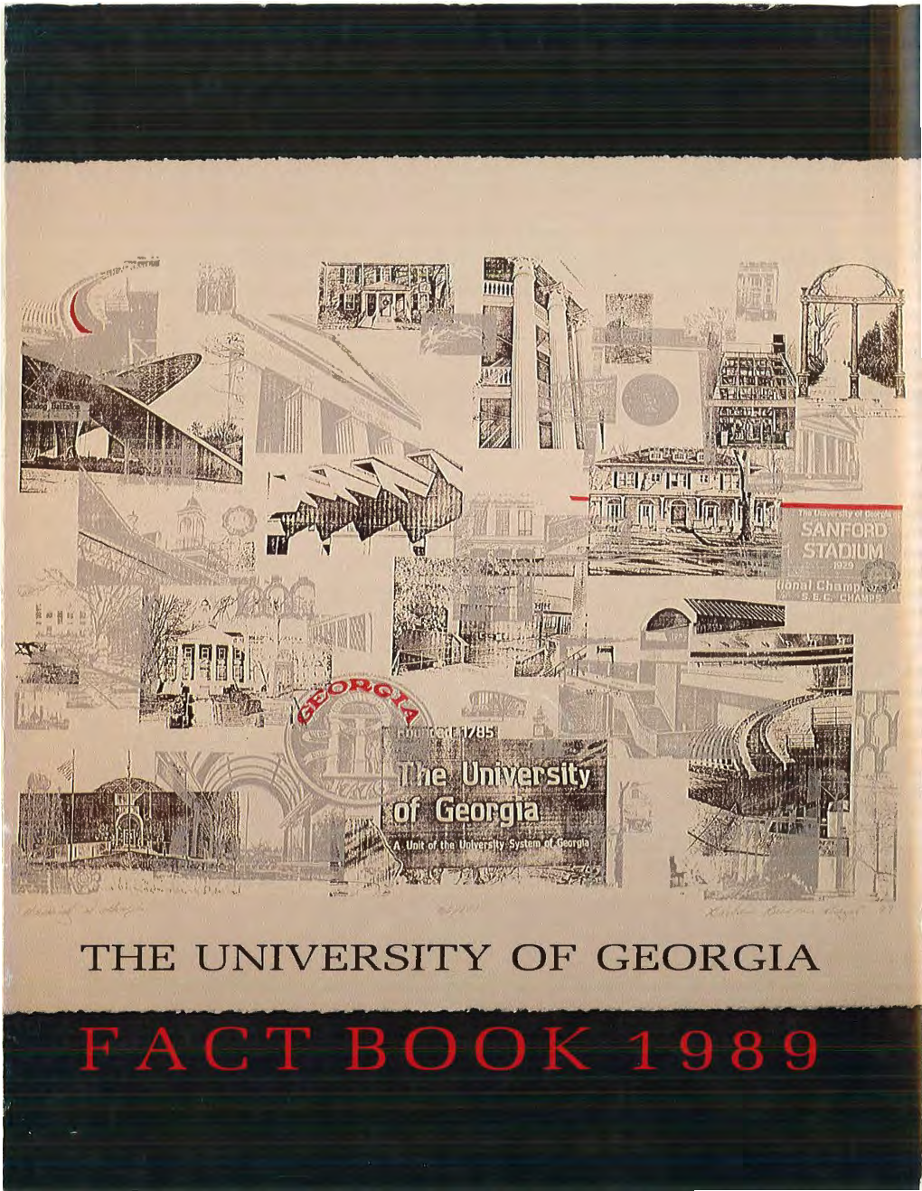 THE UNIVERSITY of GEORGIA FACT BOOK 1989 21St Edition