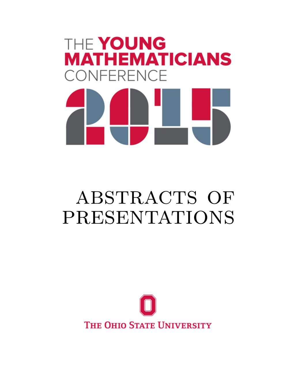 2015 YMC Abstracts [Pdf]