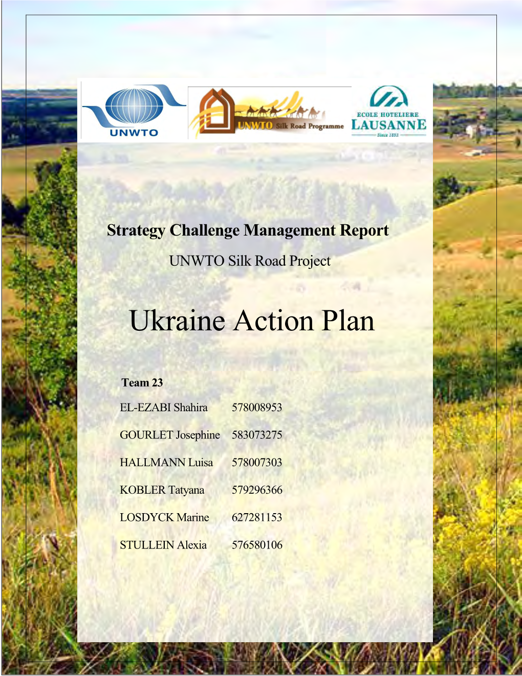 Ukraine Action Plan