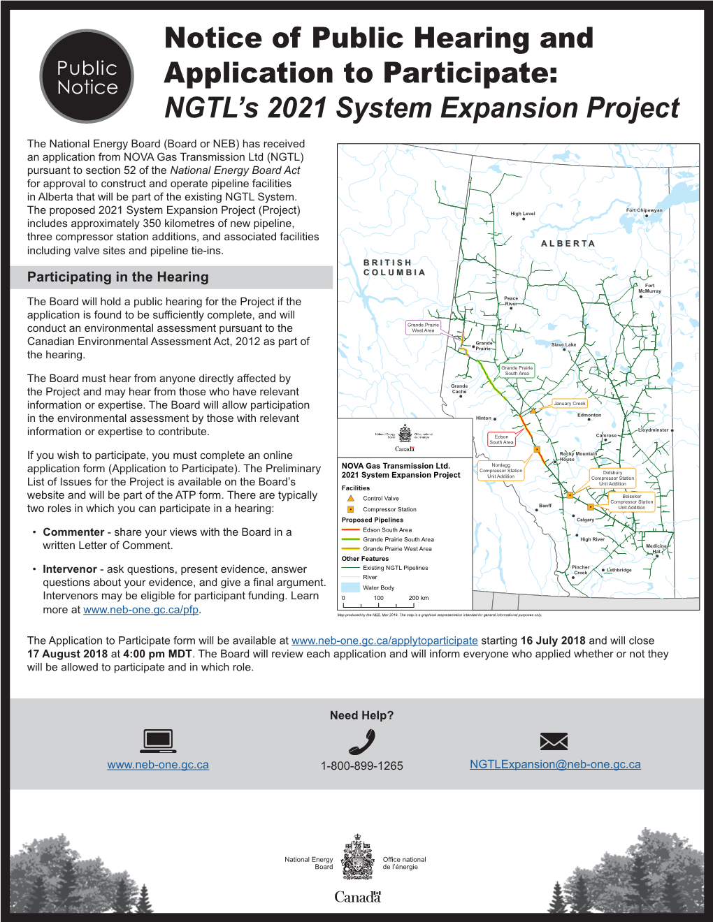 NGTL's 2021 System Expansion Project