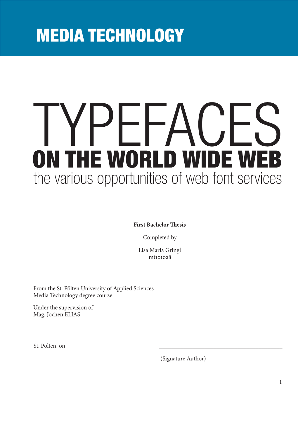 ON the WORLD WIDE WEB the Various Opportunities of Web Font Services