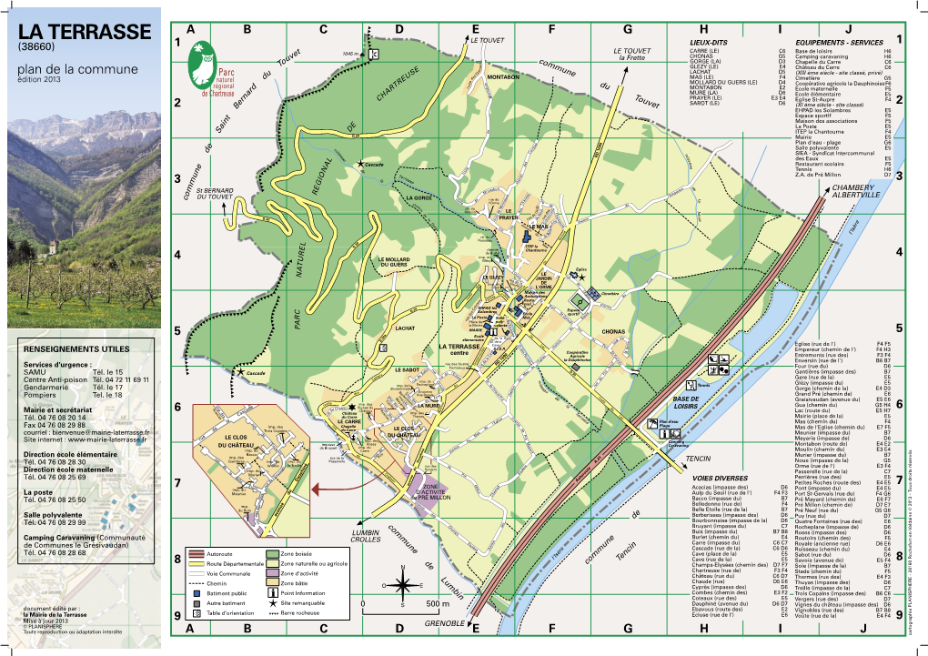 Plan De La Commune