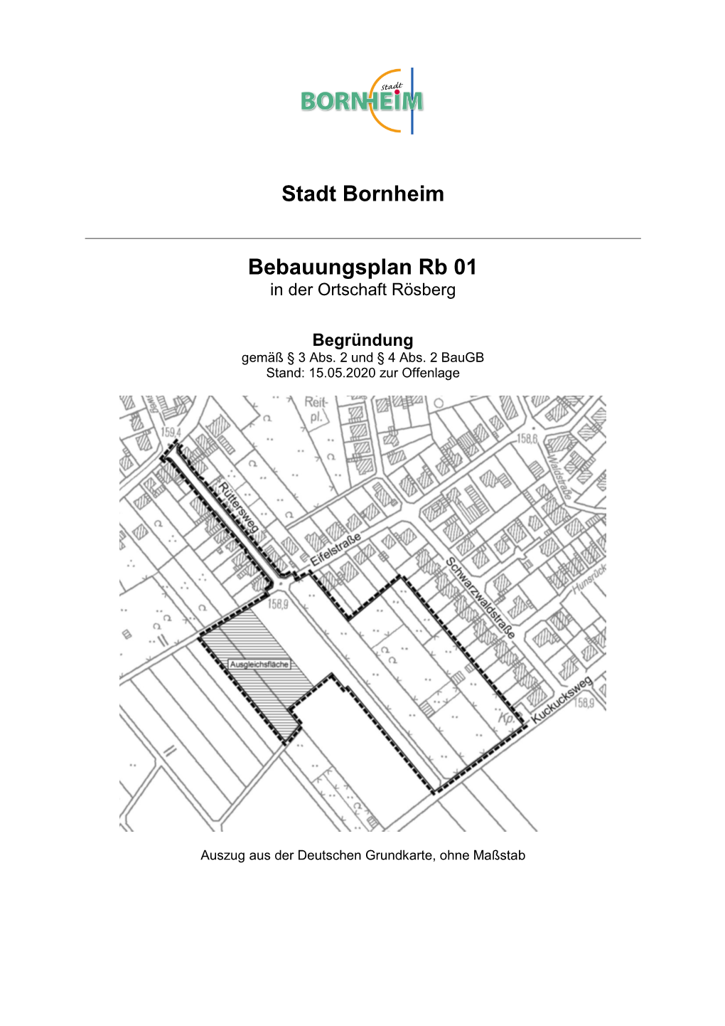 Stadt Bornheim Bebauungsplan Rb 01