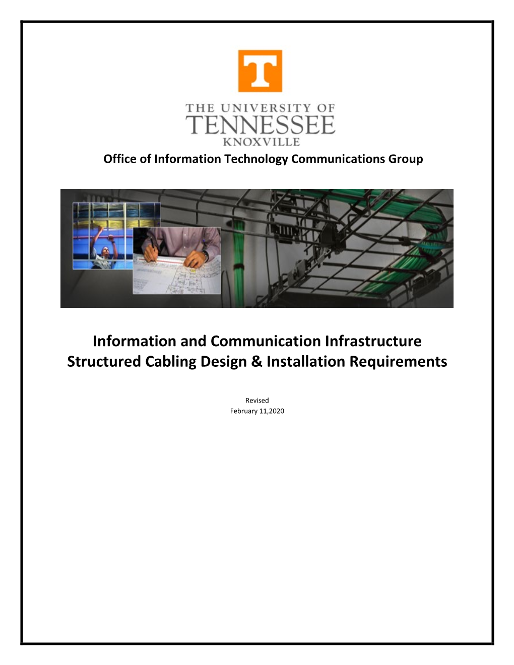 Information and Communication Infrastructure Structured Cabling Design & Installation Requirements