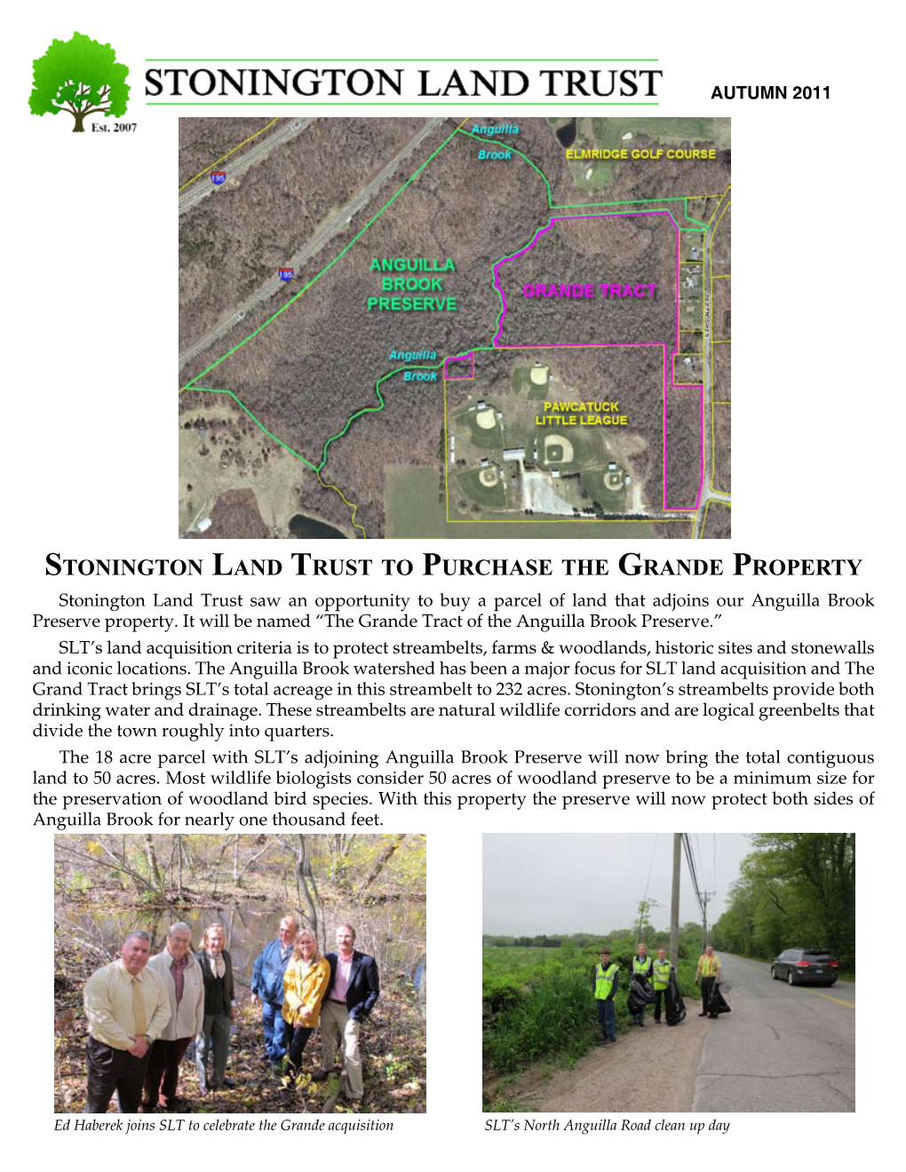 Stonington Land Trust to Purchase the Grande