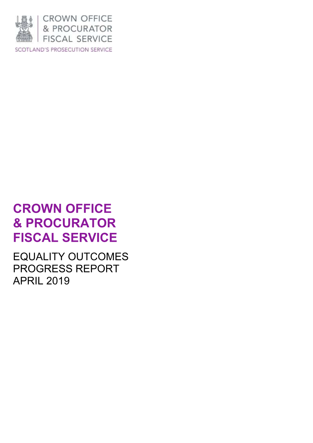 Crown Office & Procurator Fiscal Service