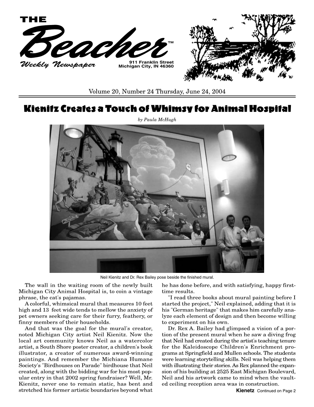 Kienitz Creates a Touch of Whimsy for Animal Hospital