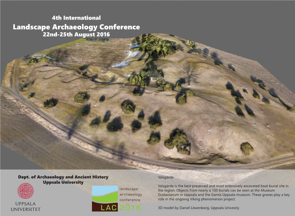 LAC Landscape Archaeology Conference