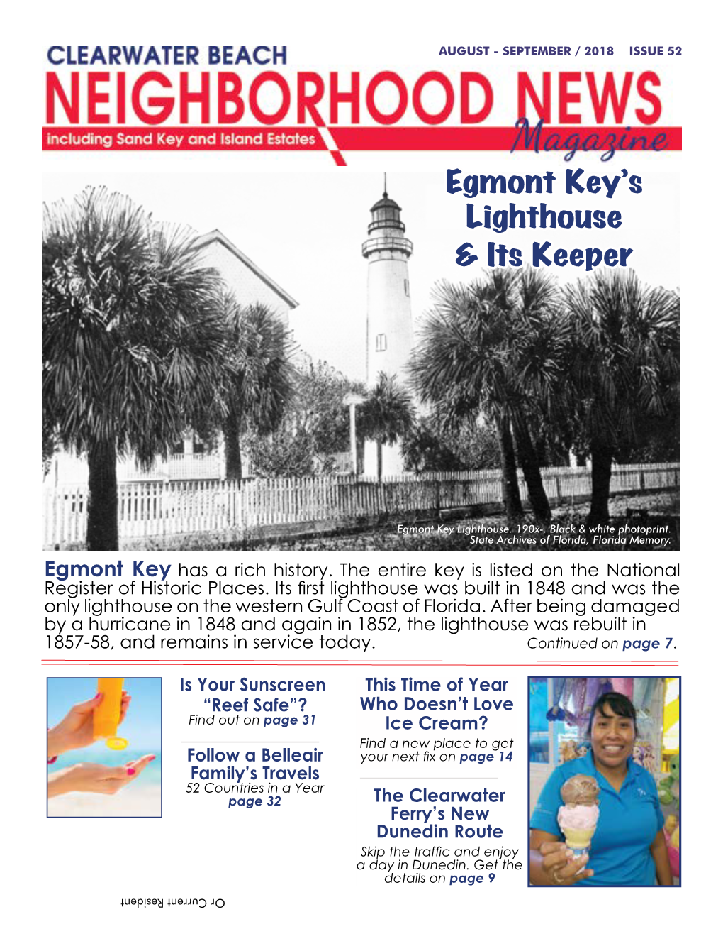Egmont Key's Lighthouse & Its Keeper