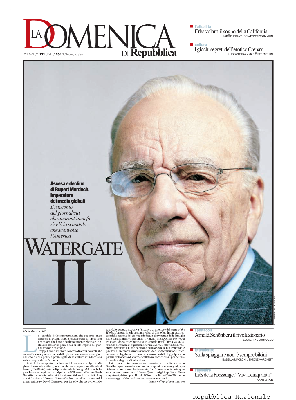 Watergate Ii Foto Ben Baker - Redux / Contrasto