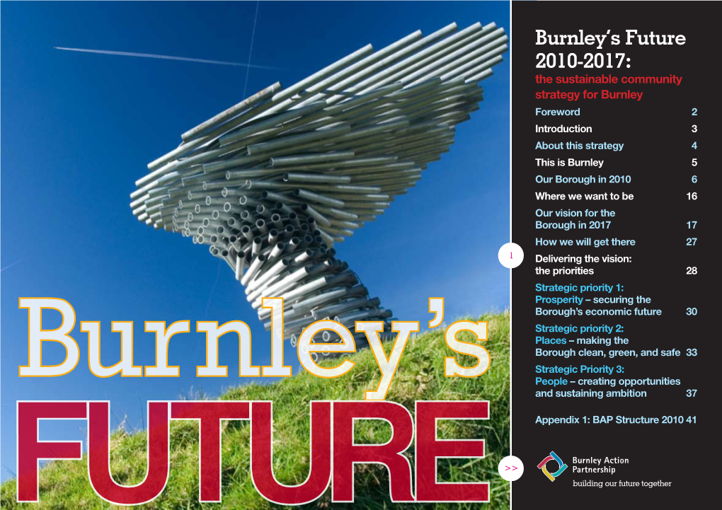 Burnley's Future 2010-2017