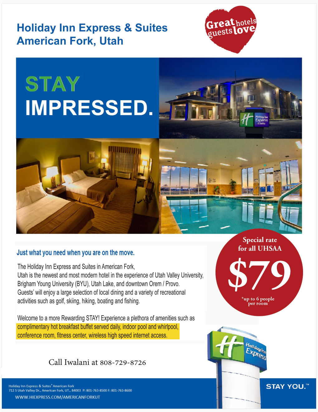 Holliday Inn Express Flyer