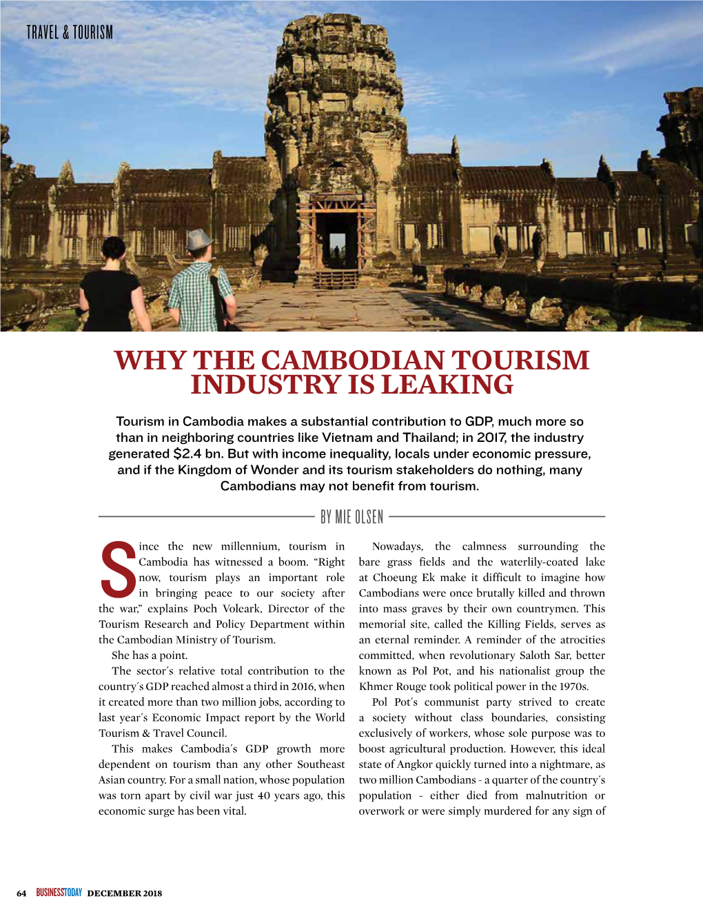 Why the Cambodian Tourism Industry Is Leaking