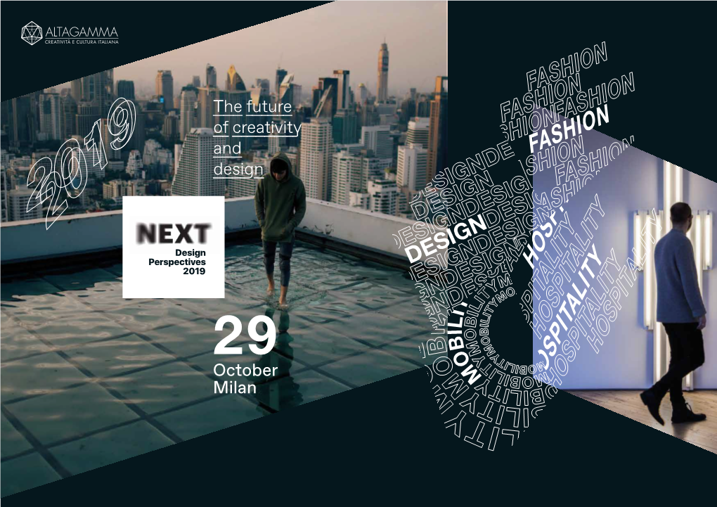 The Future of Creativit and Design 29October Milan