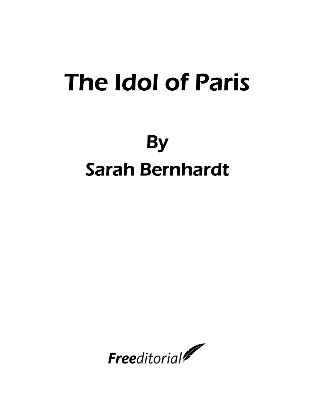 The Idol of Paris