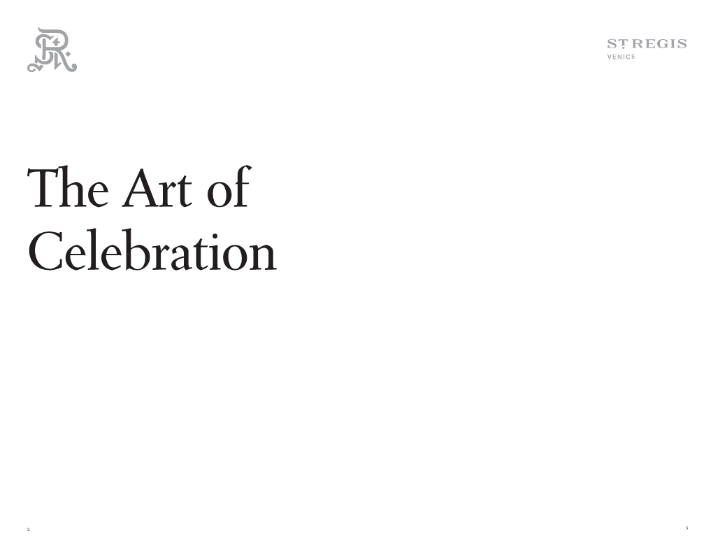 The Art of Celebration
