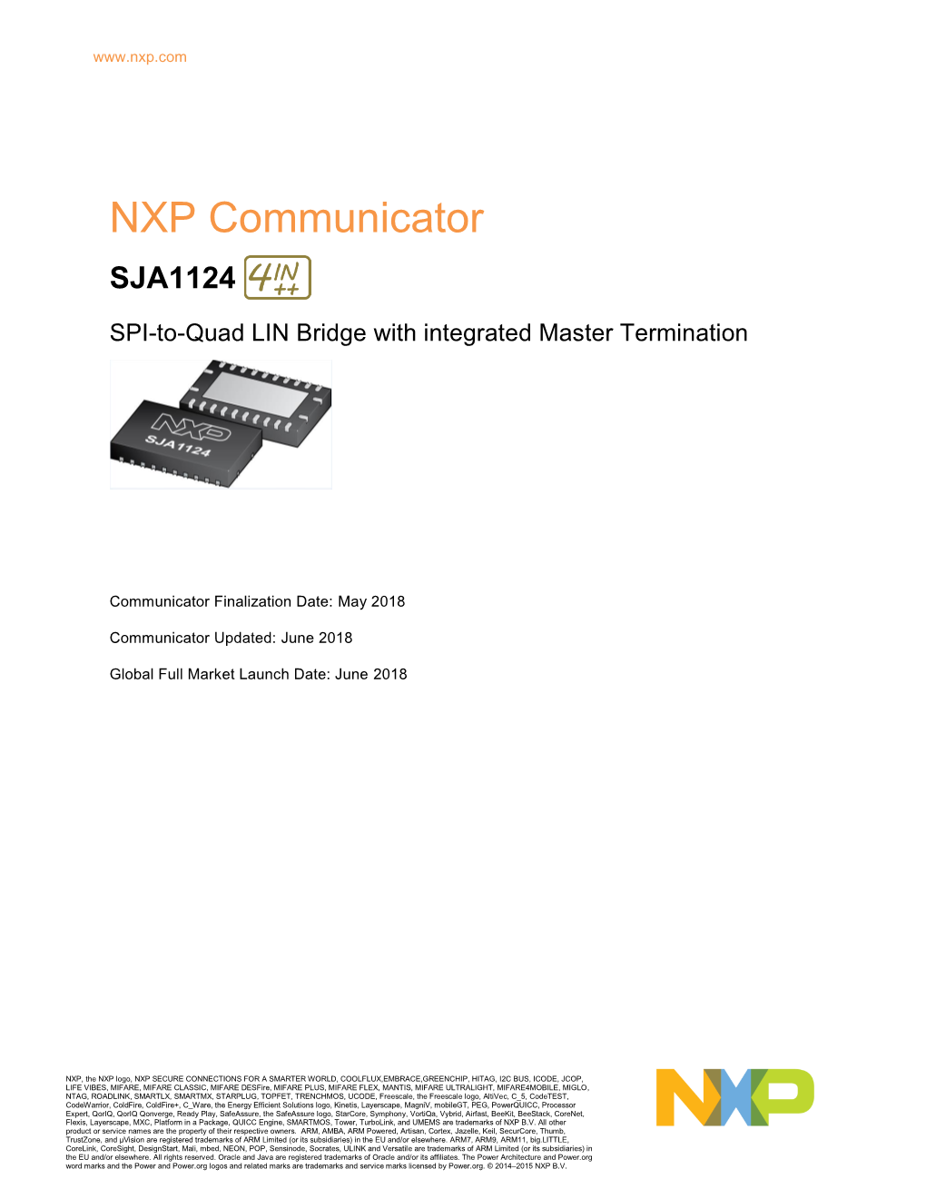 NXP Communicator SJA1124