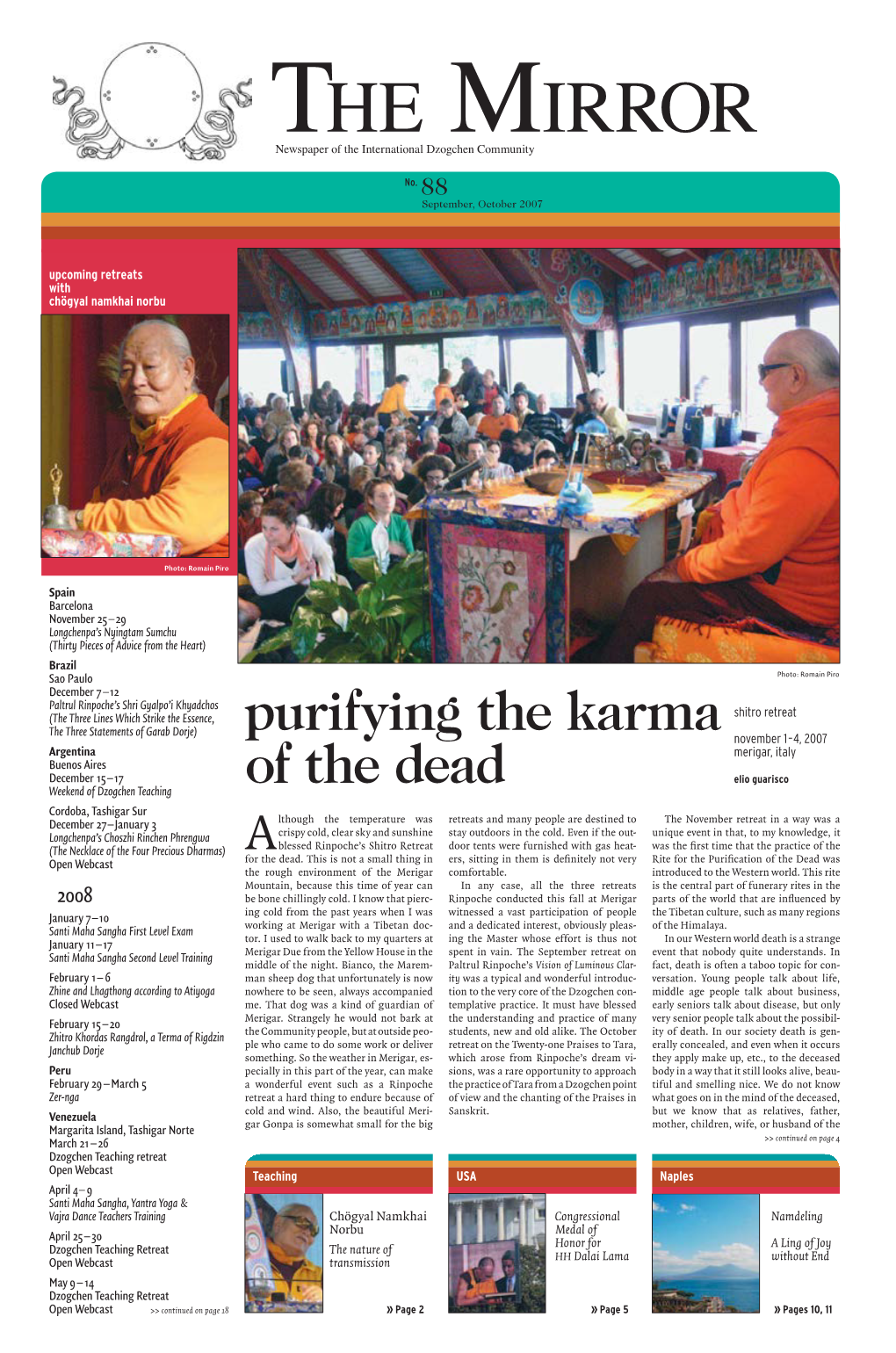 Purifying the Karma of the Dead