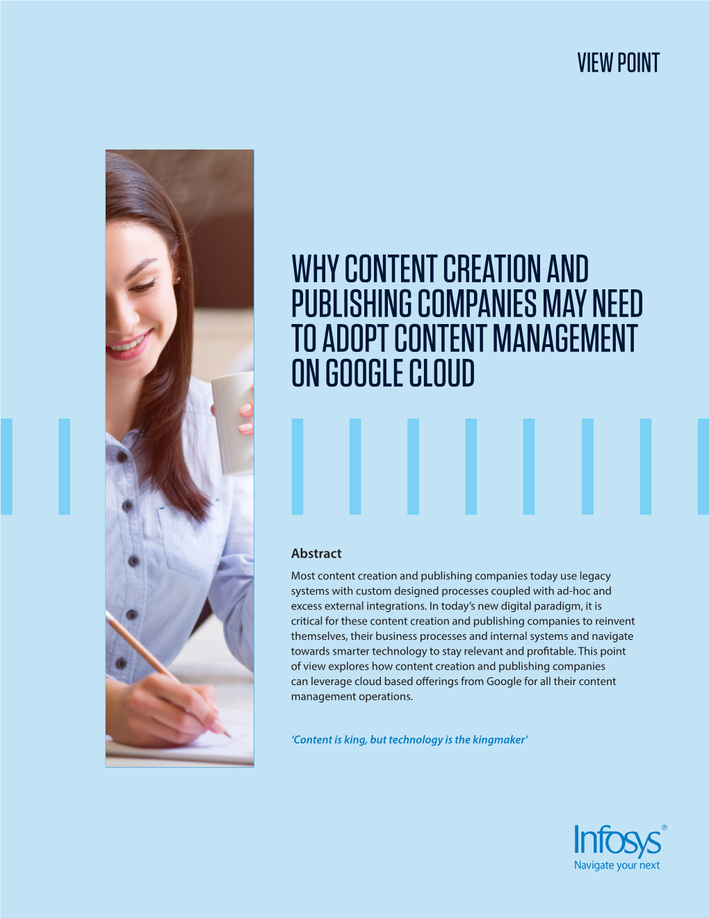Why Content Creation and Publishing Companies May Need to Adopt Content Management on Google Cloud