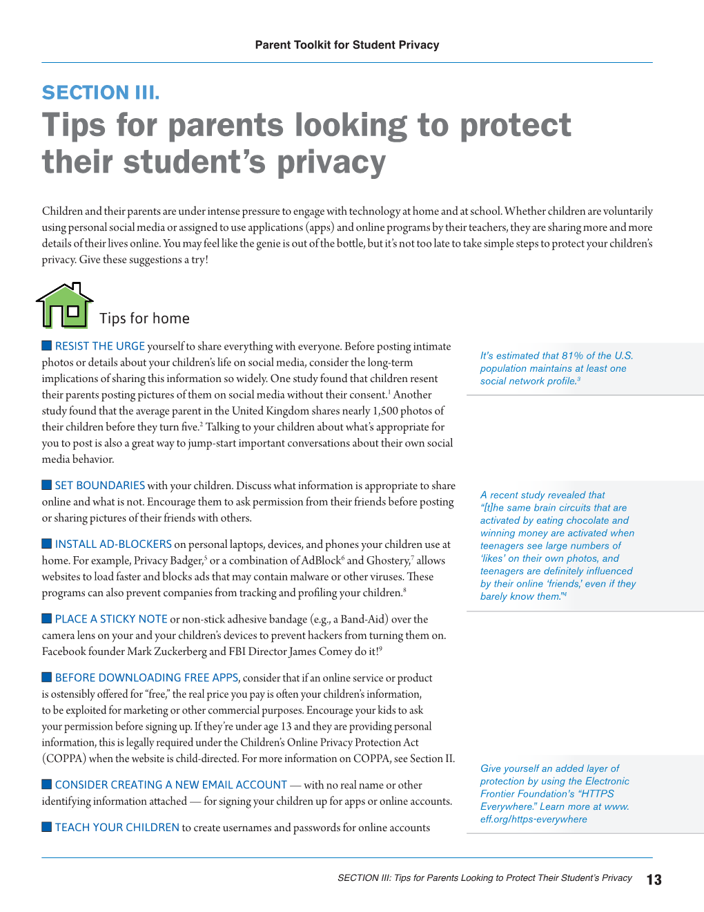 Tips for Parents Looking to Protect Their Student's Privacy