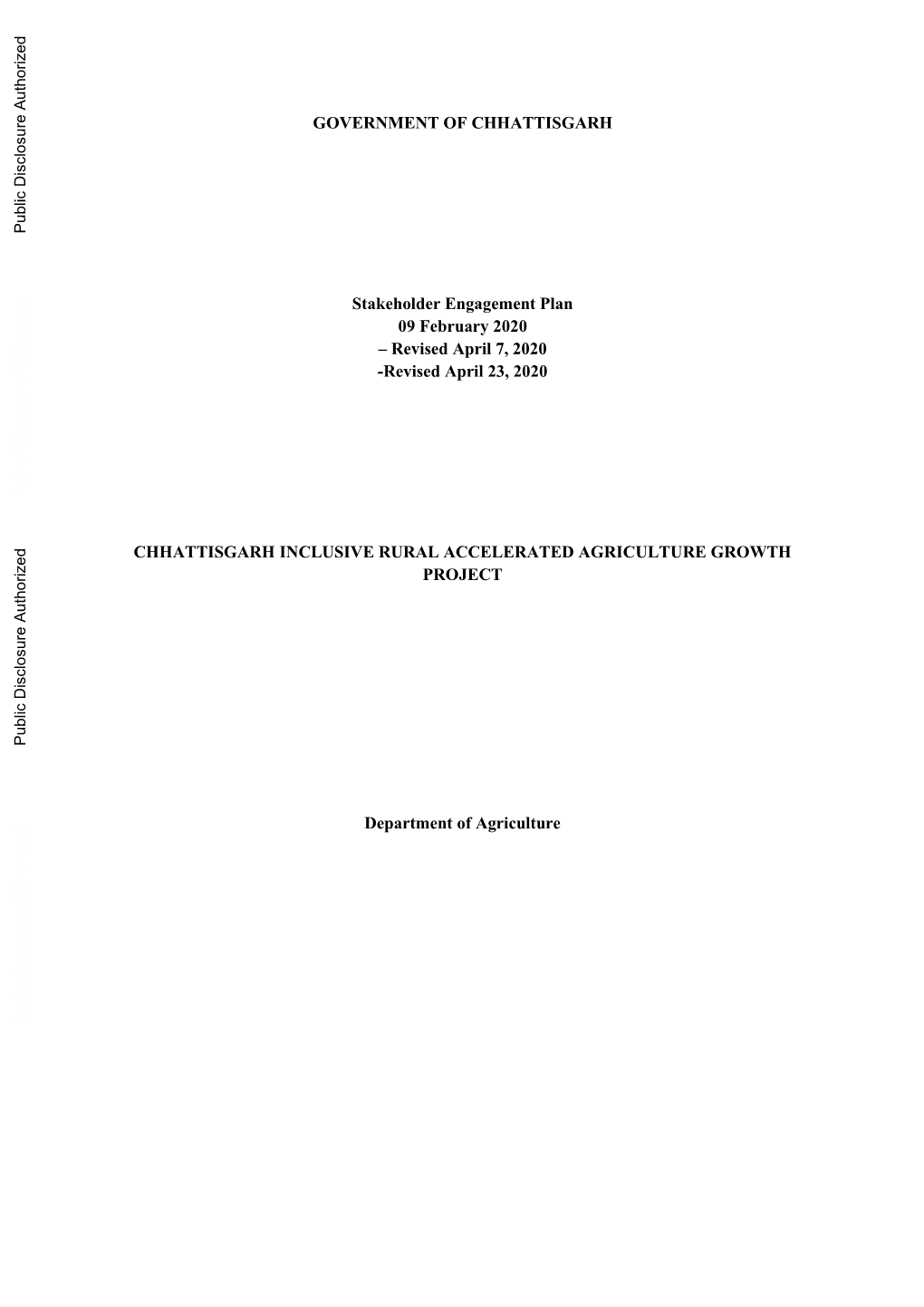 World Bank Document