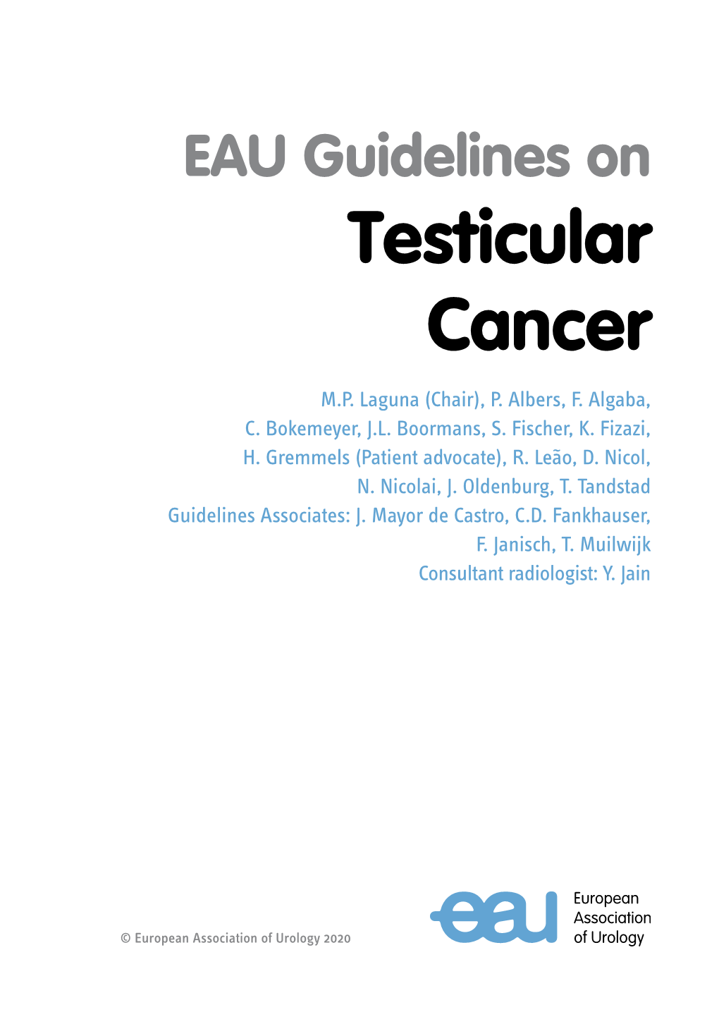 EAU Guidelines on Testicular Cancer 2020