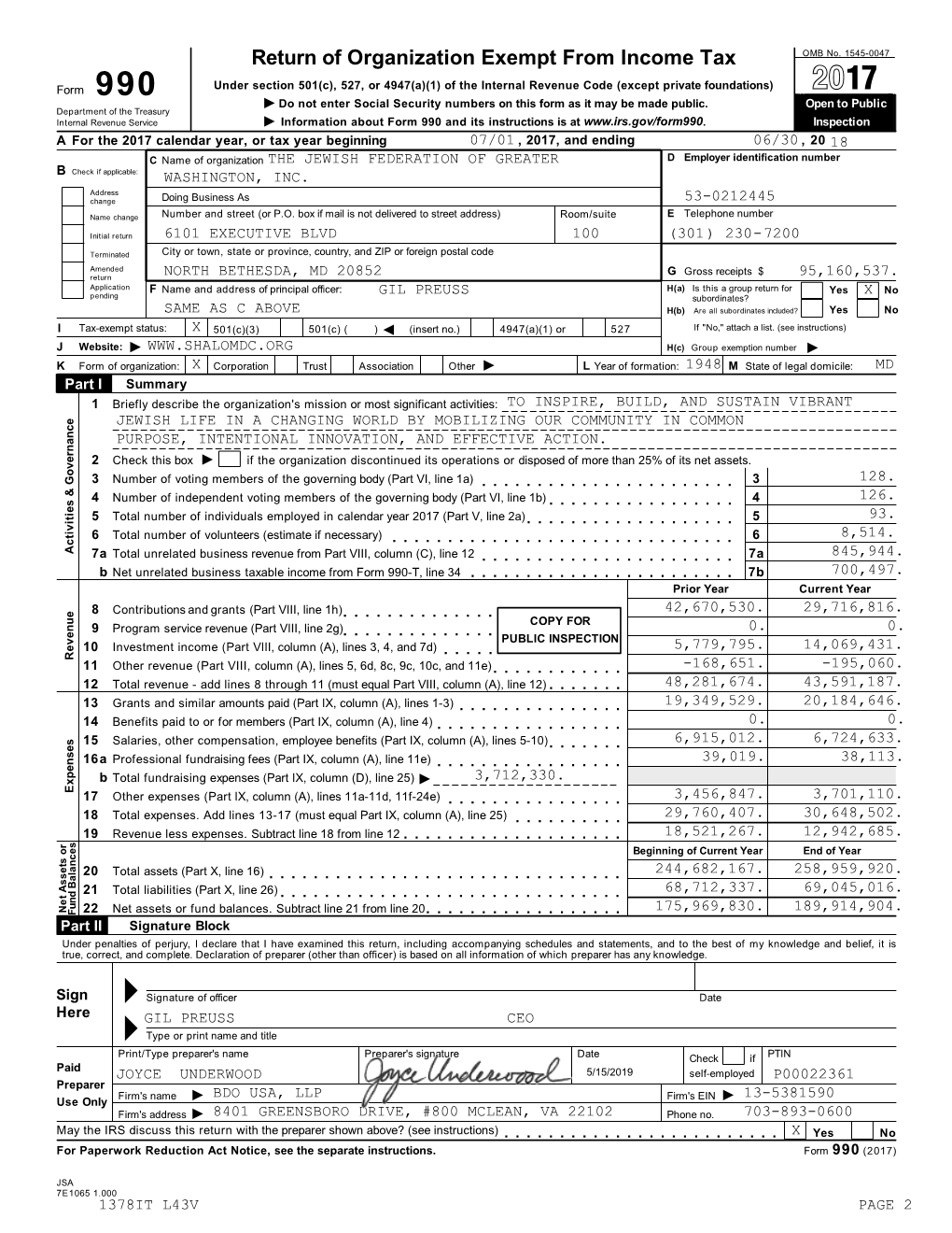 Tax Return|Pd Copy