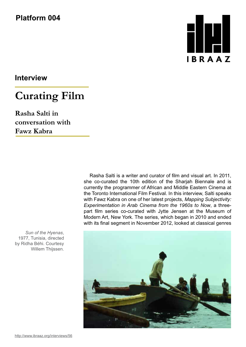 Curating Film