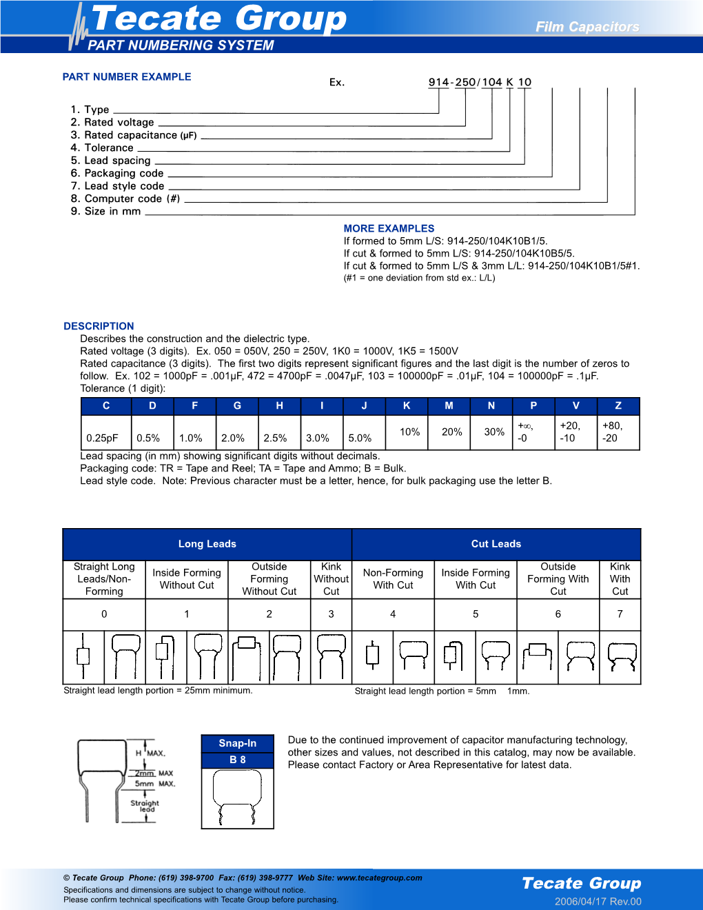 Film Capacitor Referencepdf